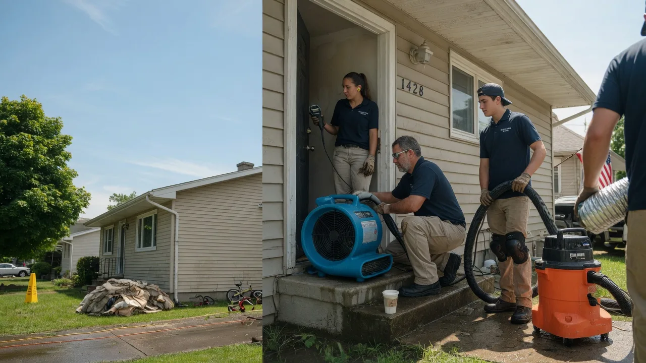 Water Damage Restoration in Delong, IN near me